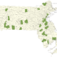 Massachusetts Map of Disproportionately Impacted Areas