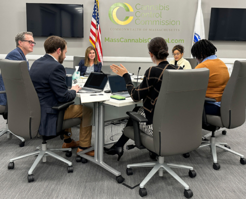 Cannabis Control Commissioners meet to discuss final regulatory reforms.